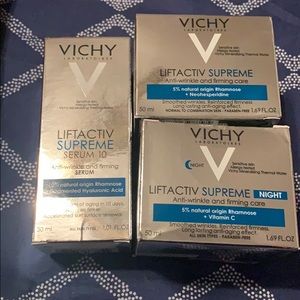 Vichy Liftactiv Supreme face care bundle.